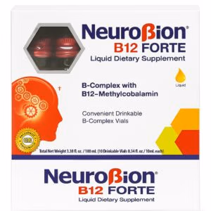 Neurobion B12 Forte líquido en viales bebibles disponible en HealthRx Pharmacy