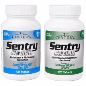 Sentry Senior 21st Century multivitamínico disponible en HealthRx Pharmacy