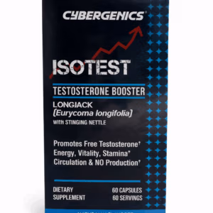 Isotest Cybergenics suplemento dietético para bienestar masculino disponible en HealthRx Pharmacy