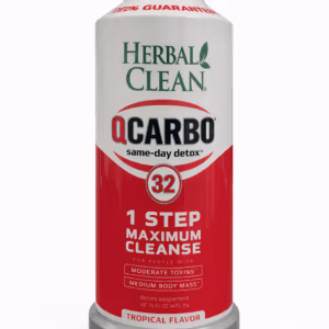 QCARBO 32 Herbal Clean bebida suplemento dietético disponible en HealthRx Pharmacy