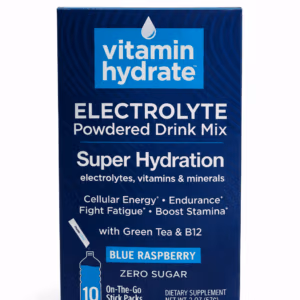 Vitamin Hydrate Electrolyte Powdered Drink Mix Blue Raspberry disponible en HealthRx Pharmacy